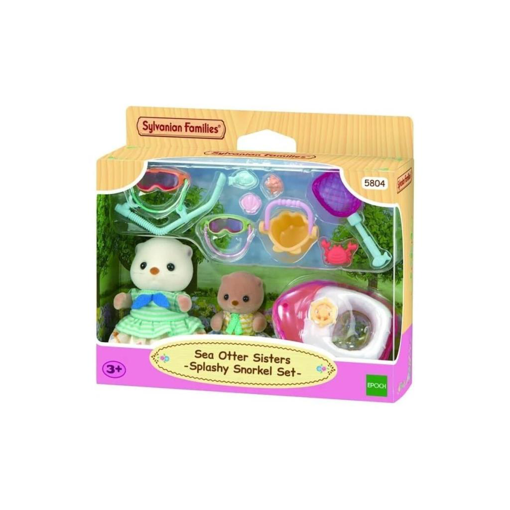 Nessiworld 5804 Sylvanian Families Su Samuru Kız Kardeşler ve Şno Nessiworld 5804 Sylvanian Families Su Samuru Kız Kardeşler ve Şno