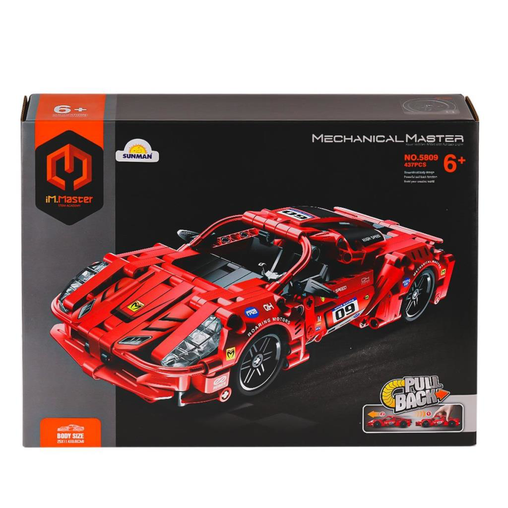 Nessiworld 5809 IMM Mekanik Master Süper Araba Blokları Kırmızı 4 Nessiworld 5809 IMM Mekanik Master Süper Araba Blokları Kırmızı 4