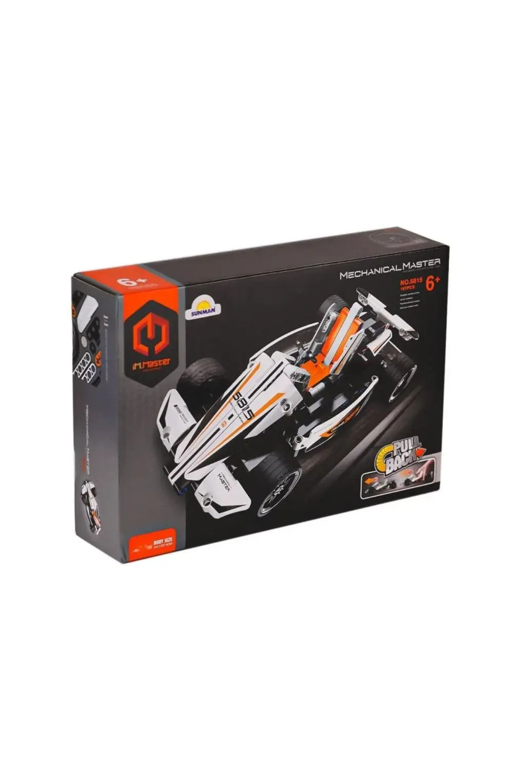 Nessiworld 5815 IMM Yarış Aracı Blok Seti Beyaz 187 Parça