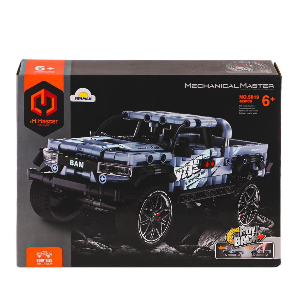 Nessiworld 5819 IMM Arazi Aracı Pick Up Blok Seti 463 Parça Nessiworld 5819 IMM Arazi Aracı Pick Up Blok Seti 463 Parça