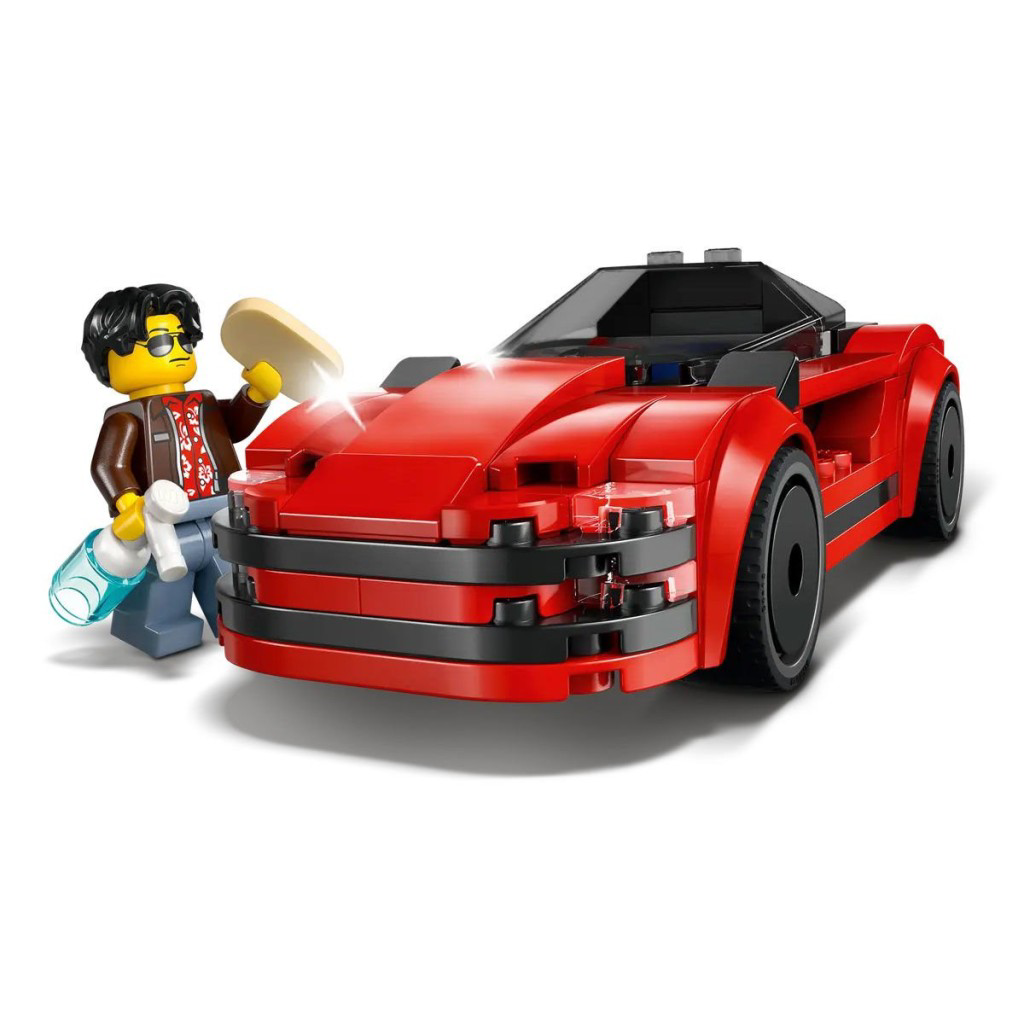 Nessiworld 60448 Lego City Kırmızı Spor Araba 109 parça +5 yaş Nessiworld 60448 Lego City Kırmızı Spor Araba 109 parça +5 yaş