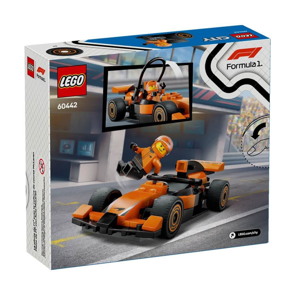 Nessiworld 60442 Lego City McLaren Yarış Arabalı F1 Sürücüsü 86 p