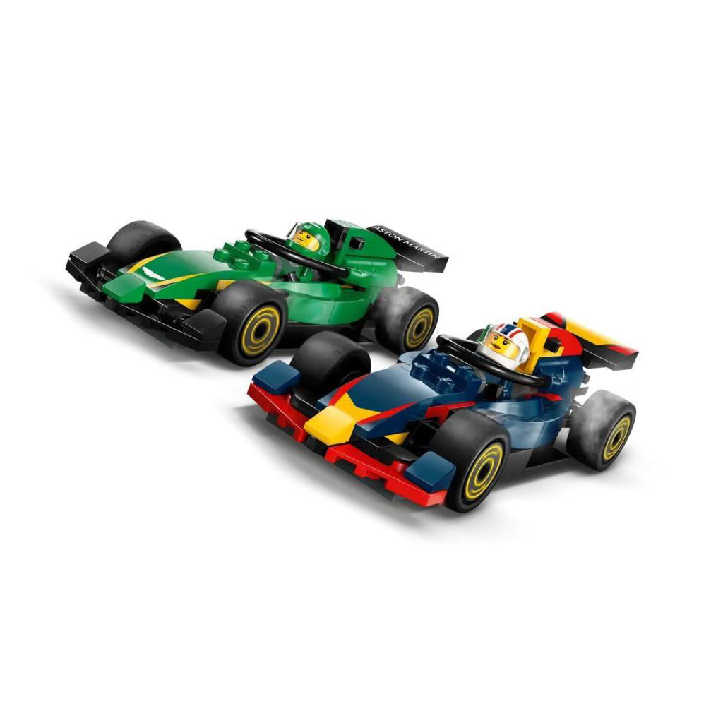 Nessiworld 60445 Lego City F1 Tırı ve RB20 ve AMR24 1086 parça +8