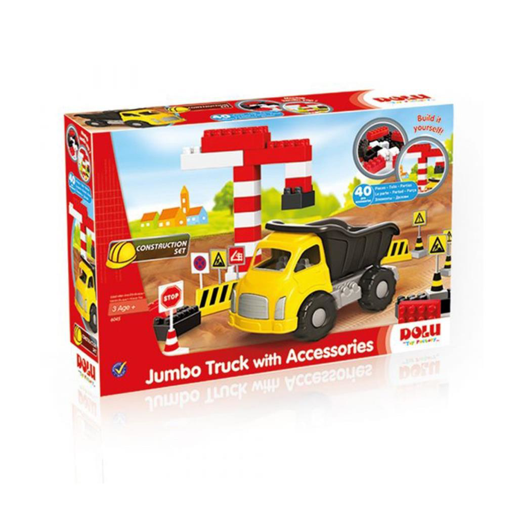 Nessiworld 6045 Dolu, Jumbo Kamyon Trafik Seti ve Bloklar