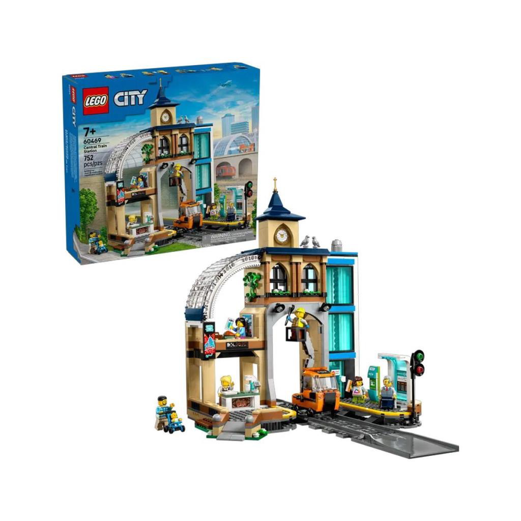 Nessiworld 60469 Lego City Merkez Tren İstasyonu 752 parça +7 yaş Nessiworld 60469 Lego City Merkez Tren İstasyonu 752 parça +7 yaş