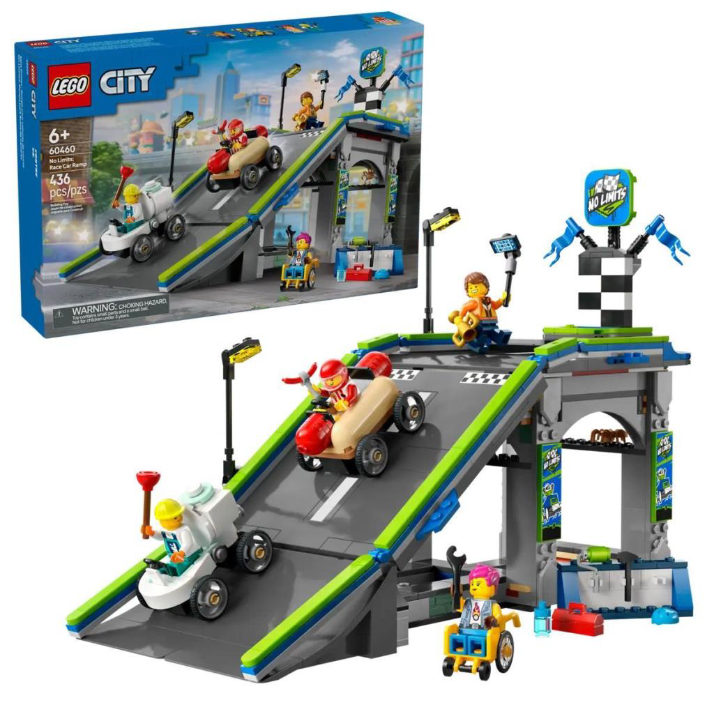 Nessiworld 60460 Lego City Senin Kuralların: Yarış Arabası Rampa Nessiworld 60460 Lego City Senin Kuralların: Yarış Arabası Rampa