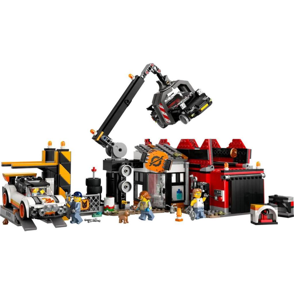 Nessiworld 60472 Lego City Hurdalık ve Arabalar 871 parça +7 yaş Nessiworld 60472 Lego City Hurdalık ve Arabalar 871 parça +7 yaş