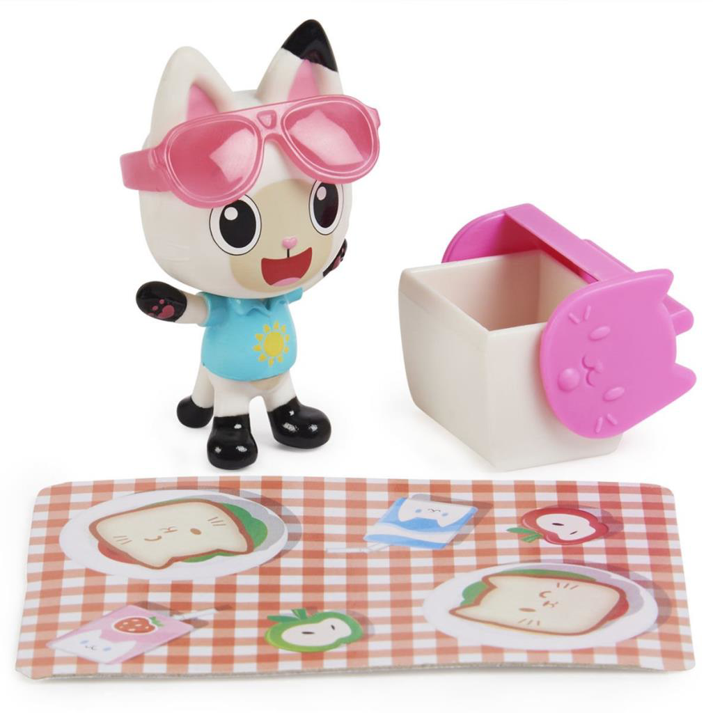 Nessiworld 6062145 Gabbys Dollhouse Pandy Paws ve Carlita Araba Nessiworld 6062145 Gabbys Dollhouse Pandy Paws ve Carlita Araba