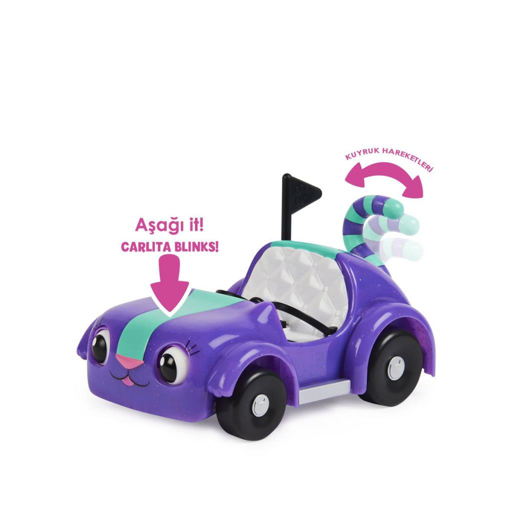 Nessiworld 6062145 Gabbys Dollhouse Pandy Paws ve Carlita Araba Nessiworld 6062145 Gabbys Dollhouse Pandy Paws ve Carlita Araba