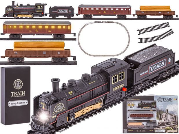 Nessiworld 621B RETRO VAGONLARI IŞIKLI LÜX TREN