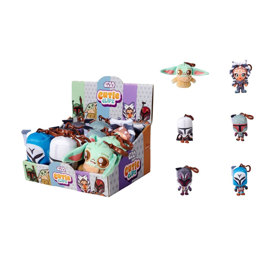 Nessiworld 6315870506 Disney Star Wars Cutie Clipz asorti