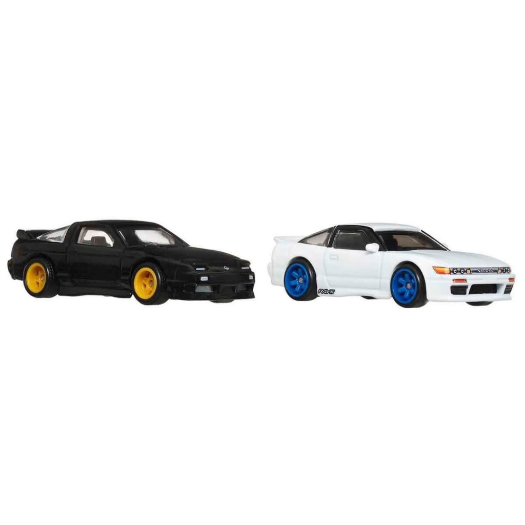 Nessiworld :64 Hot Wheels Premium Car Culture 2'li 96 Nissan 180s