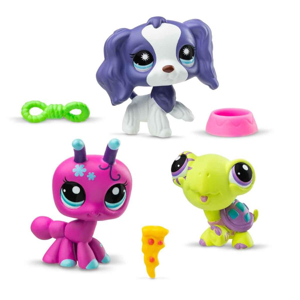 Nessiworld 6469 SUN-Littlest Pet Shop Minişler 3’lü Figür Setİ Nessiworld 6469 SUN-Littlest Pet Shop Minişler 3’lü Figür Setİ
