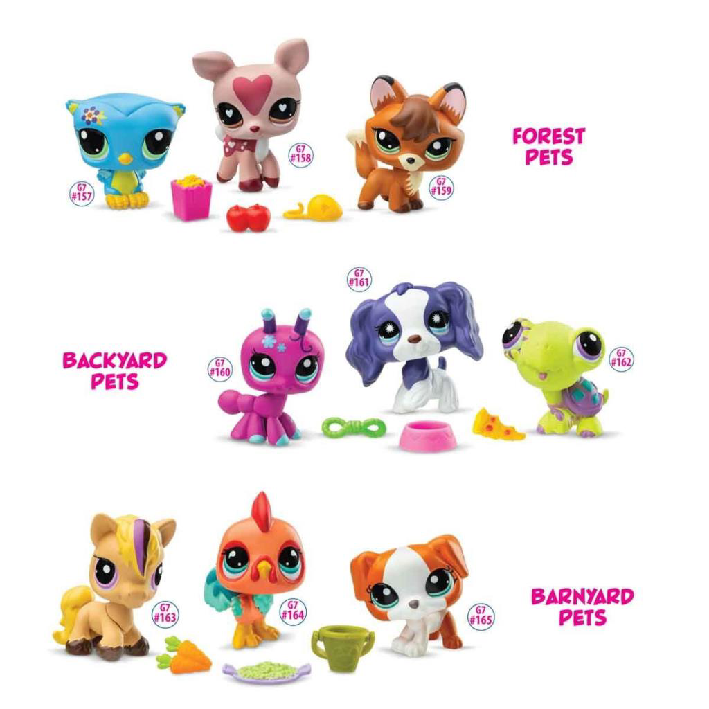 Nessiworld 6469 SUN-Littlest Pet Shop Minişler 3’lü Figür Setİ Nessiworld 6469 SUN-Littlest Pet Shop Minişler 3’lü Figür Setİ