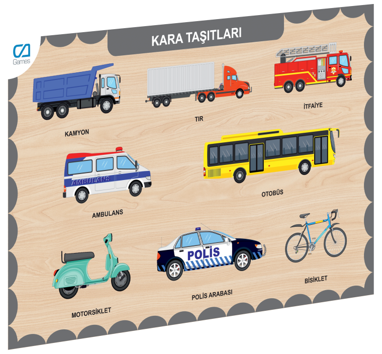 Nessiworld 675 CAAHS-3200 CA GAMES AHŞAP KARA TAŞITLARI BUL-TAK Nessiworld 675 CAAHS-3200 CA GAMES AHŞAP KARA TAŞITLARI BUL-TAK