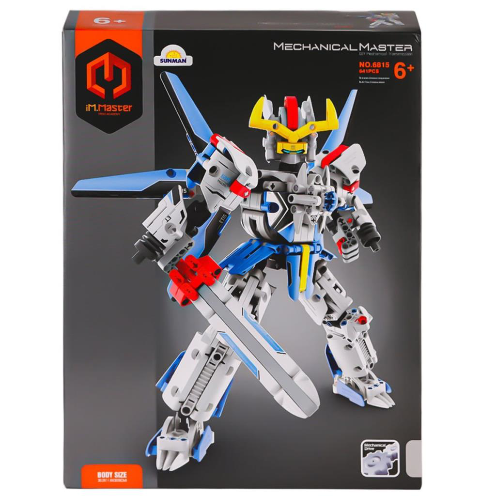 Nessiworld 6815 IMM Mekanik Master Blokları Robot Asker 641 Parça
