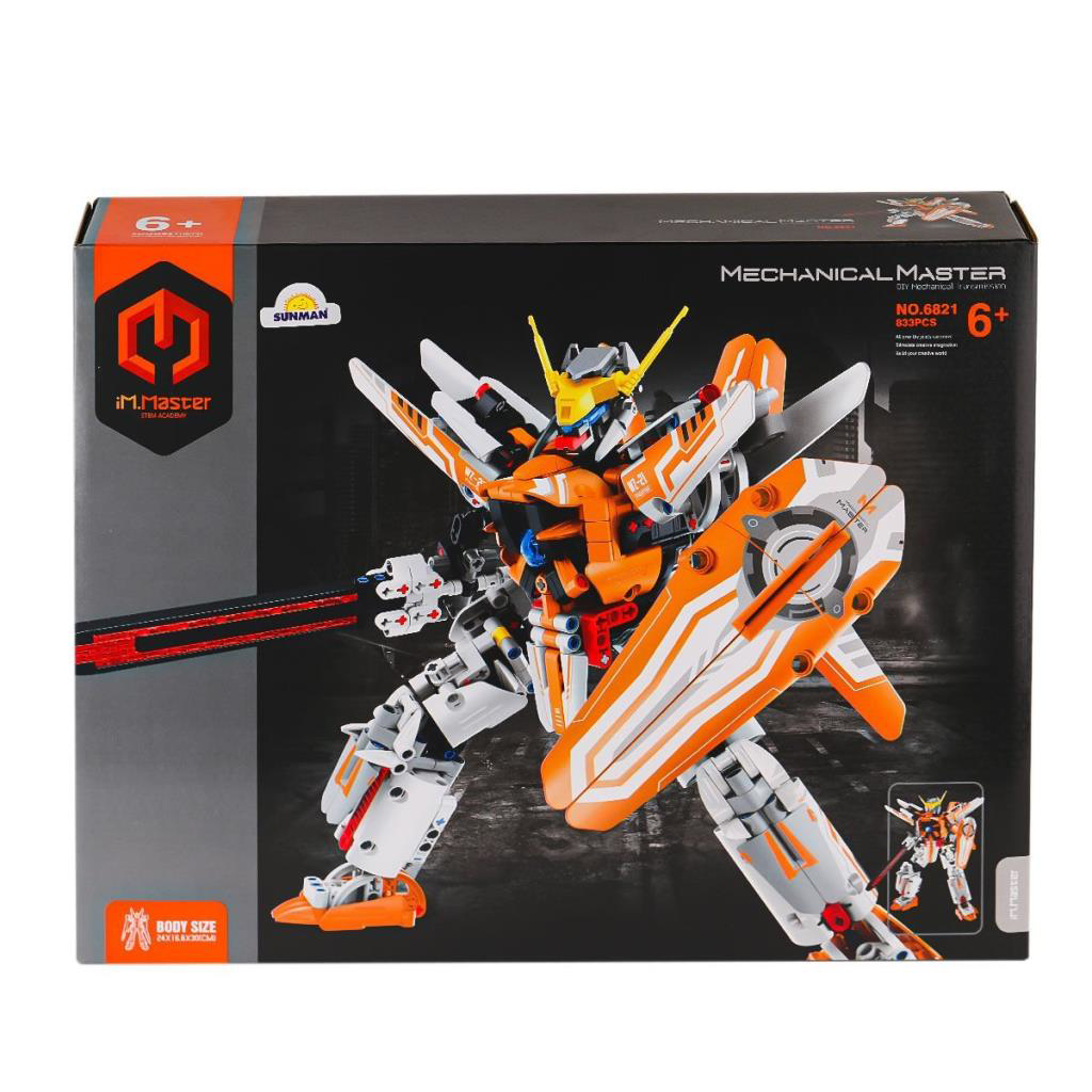 Nessiworld 6821 IMM Savaşçı Robot Blok Seti 833 Parça Nessiworld 6821 IMM Savaşçı Robot Blok Seti 833 Parça