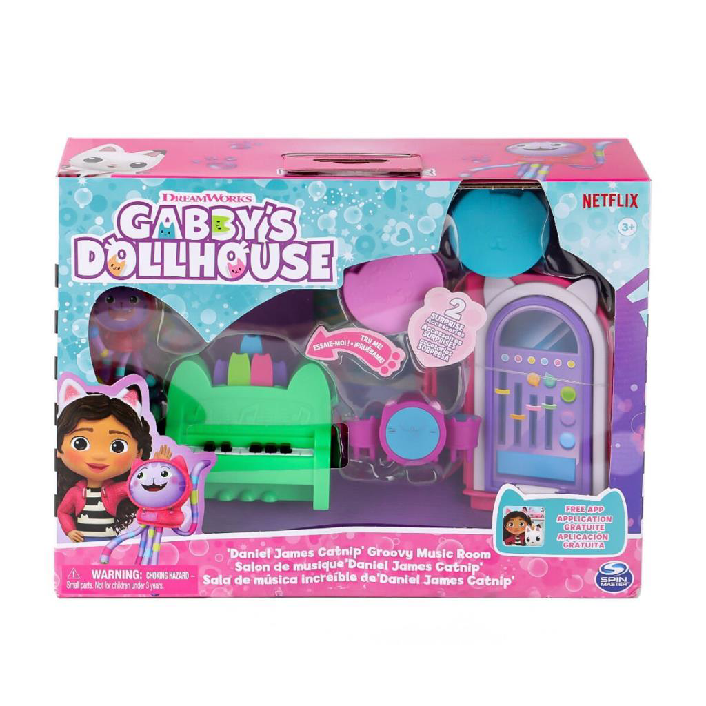 Nessiworld 69300 Gabbys Dollhouse Baby Box Cat Craft-a-Riffic Roo