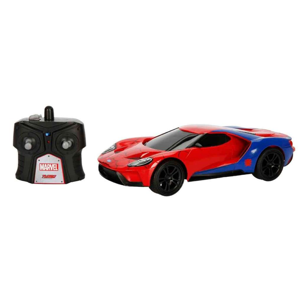 Nessiworld 7038 1:16 Marvel Spiderman 2017 Ford GT USB Şarjlı Uza