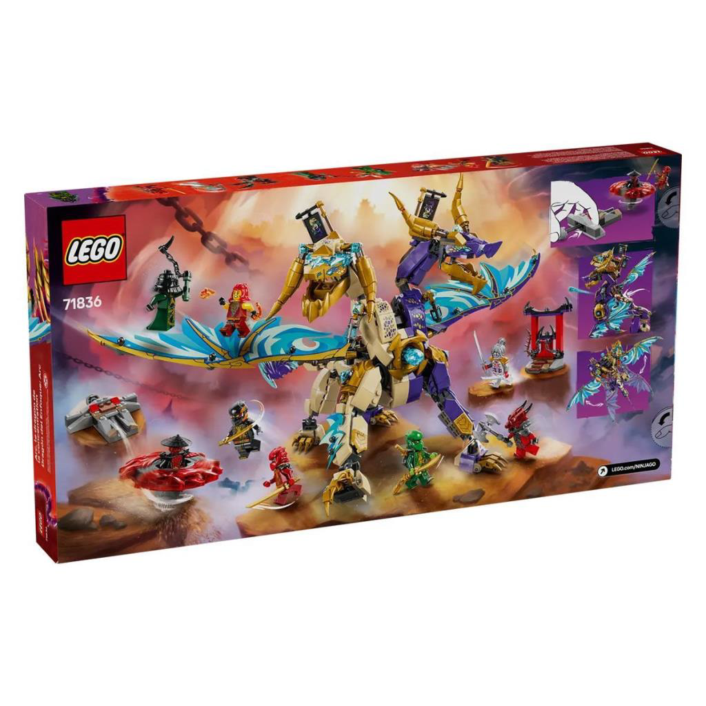 Nessiworld 71836 Lego Ninjago Focusun Ark Ejderhası 869 parça +9 