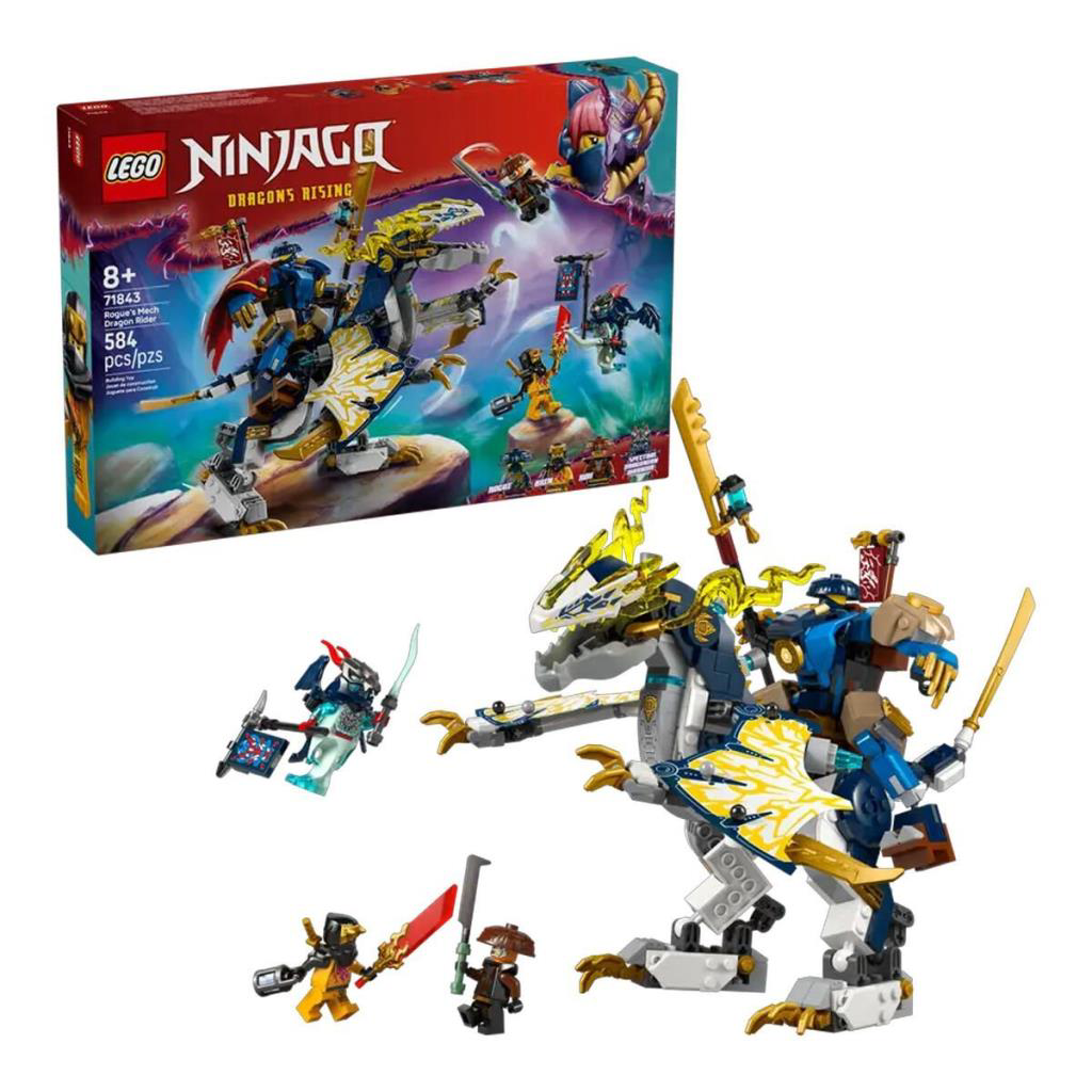 Nessiworld 71843 Lego Ninjago Rogueun Robot Ejderha Binicisi 584 Nessiworld 71843 Lego Ninjago Rogueun Robot Ejderha Binicisi 584