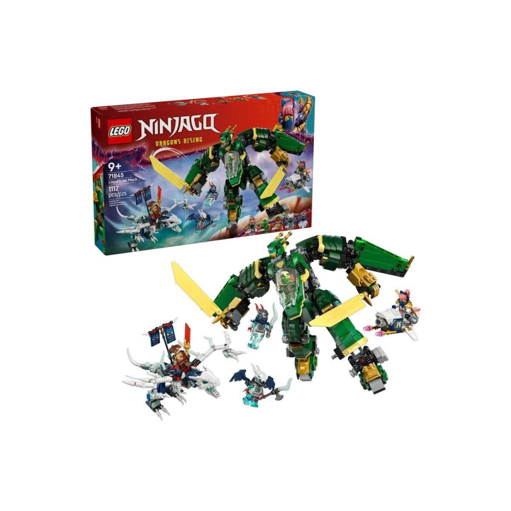 Nessiworld 71845 Lego Ninjago Lloydun Jet Robotu 1112 parça +9 ya Nessiworld 71845 Lego Ninjago Lloydun Jet Robotu 1112 parça +9 ya