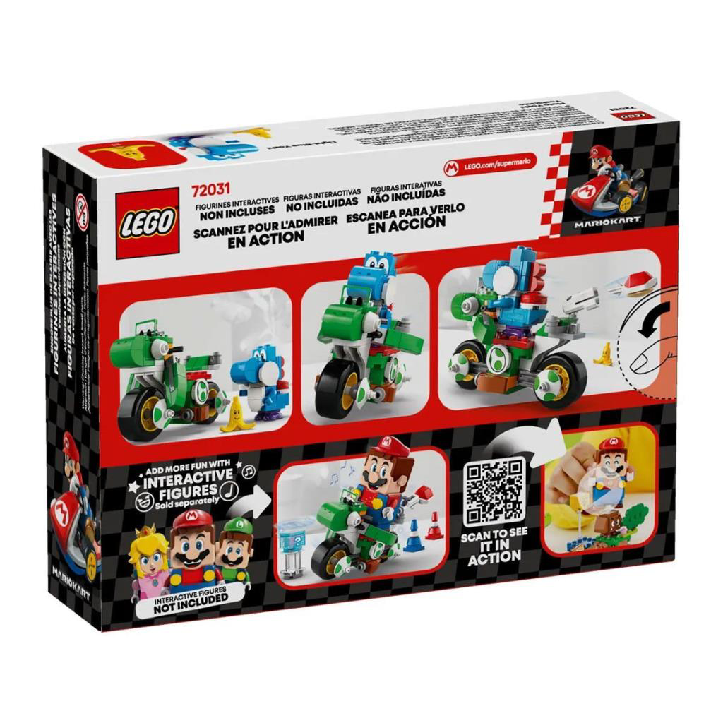 Nessiworld 72031 Lego Super Mario Mario Kart – Yoshi Bike 133 par Nessiworld 72031 Lego Super Mario Mario Kart – Yoshi Bike 133 par