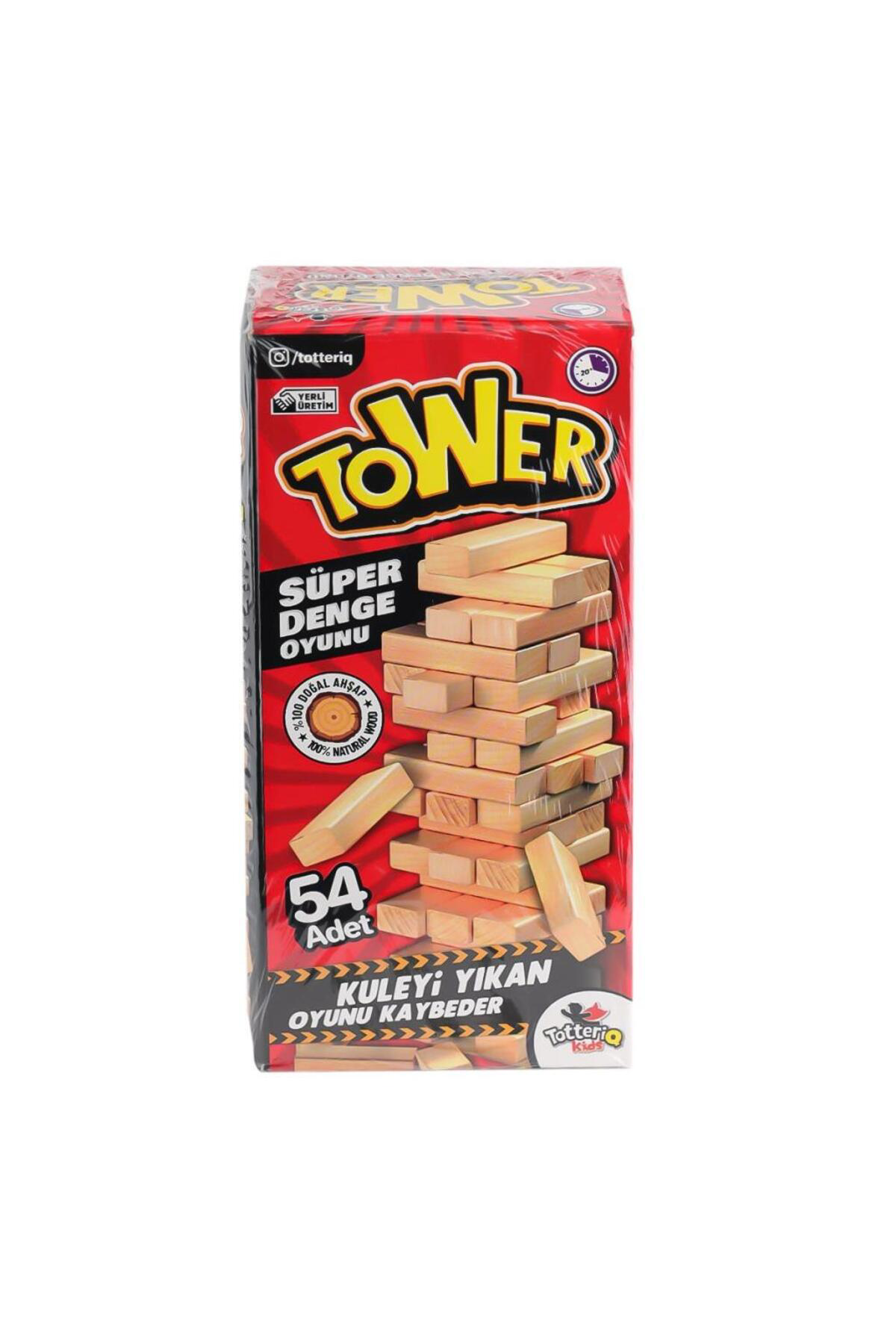 Nessiworld 7314 Tower Denge Oyunu 54 Parça -Totteriq