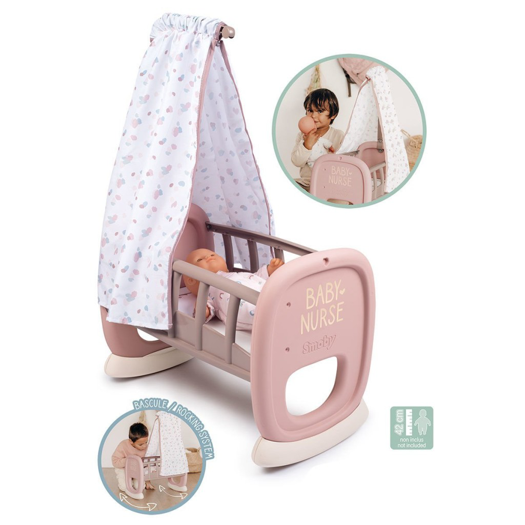 Nessiworld 7600220373 Smoby Baby Nurse Oyuncak Bebek için Sallana Nessiworld 7600220373 Smoby Baby Nurse Oyuncak Bebek için Sallana