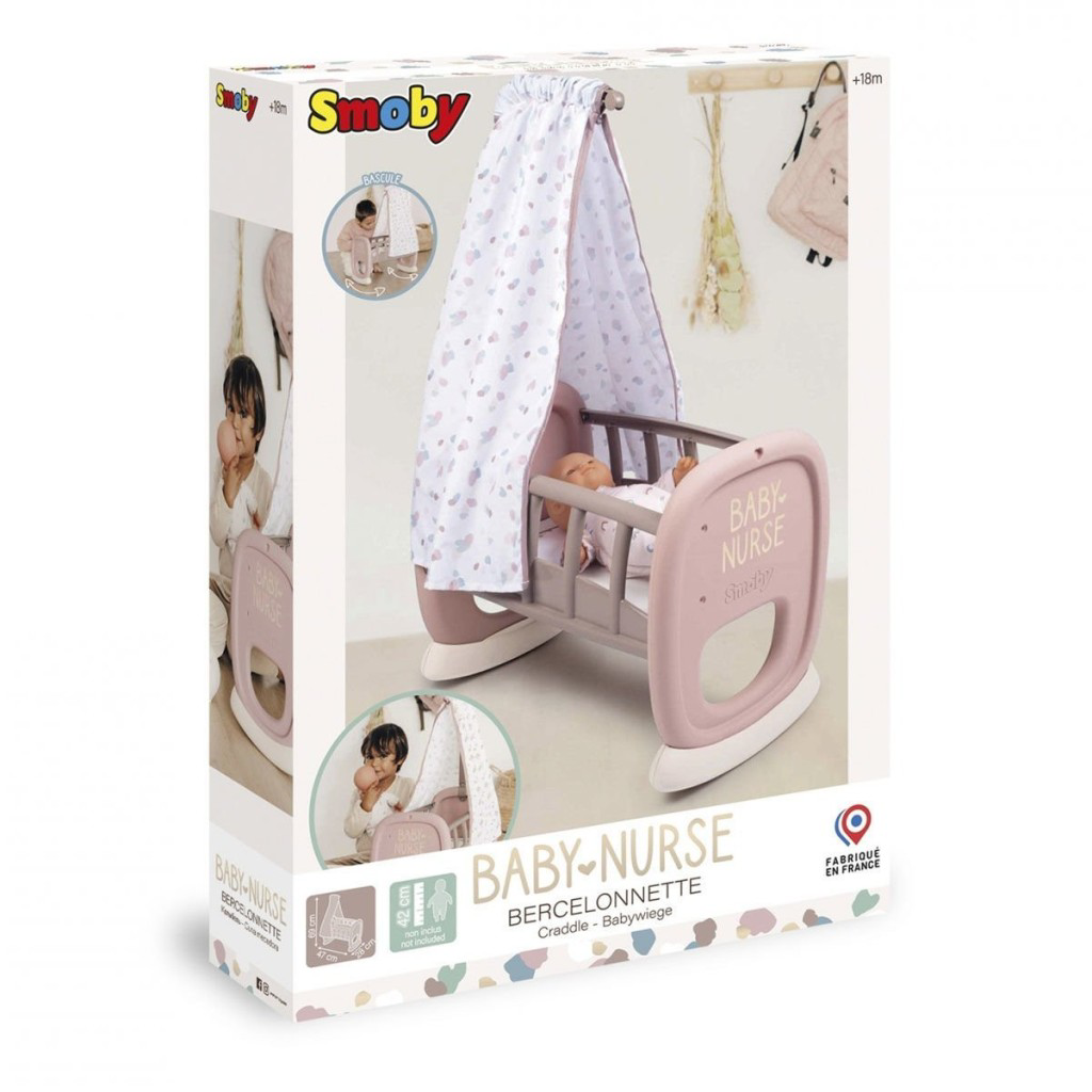 Nessiworld 7600220373 Smoby Baby Nurse Oyuncak Bebek için Sallana Nessiworld 7600220373 Smoby Baby Nurse Oyuncak Bebek için Sallana