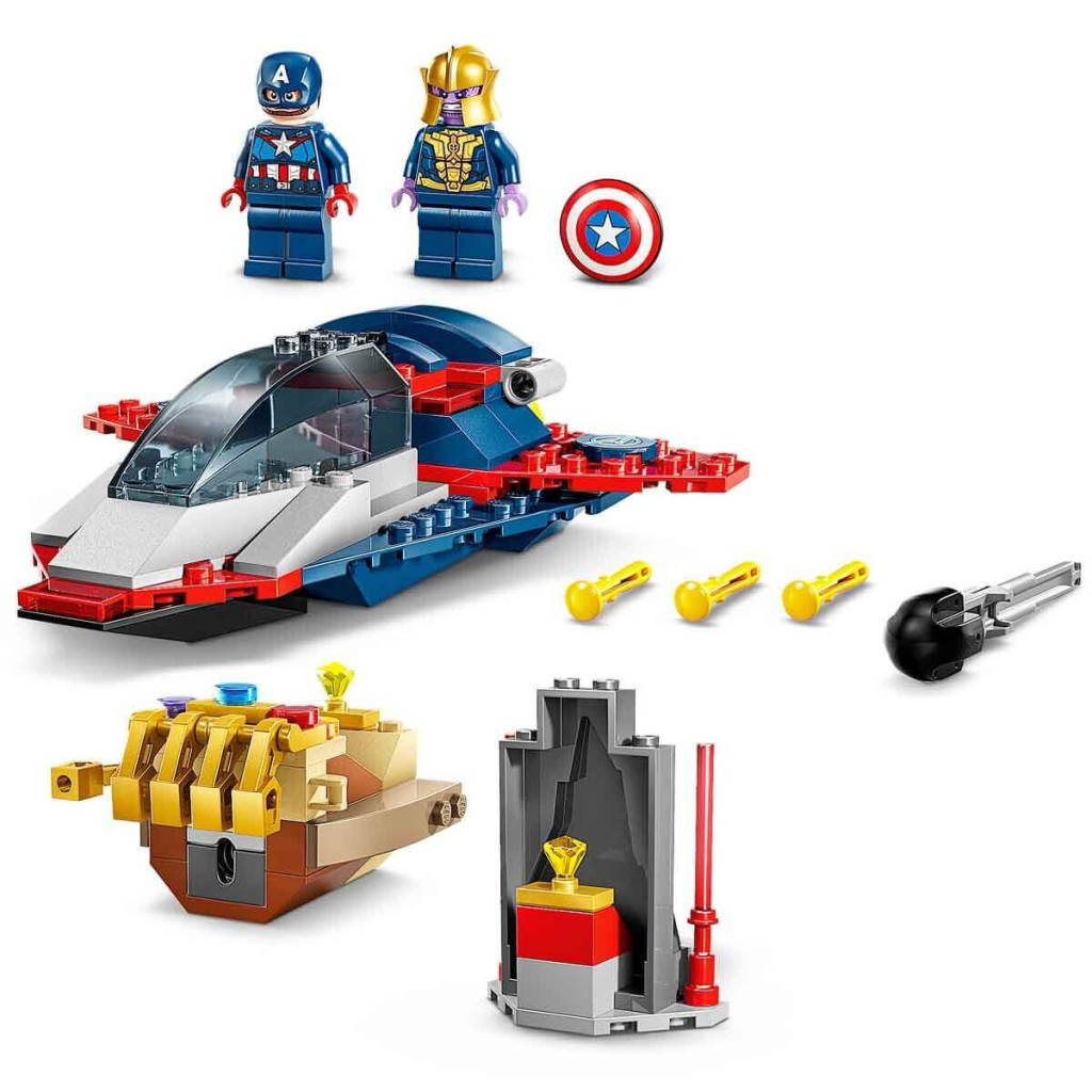 Nessiworld 76319 Lego Marvel Kaptan Amerika Thanosa Karşı 107parç Nessiworld 76319 Lego Marvel Kaptan Amerika Thanosa Karşı 107parç