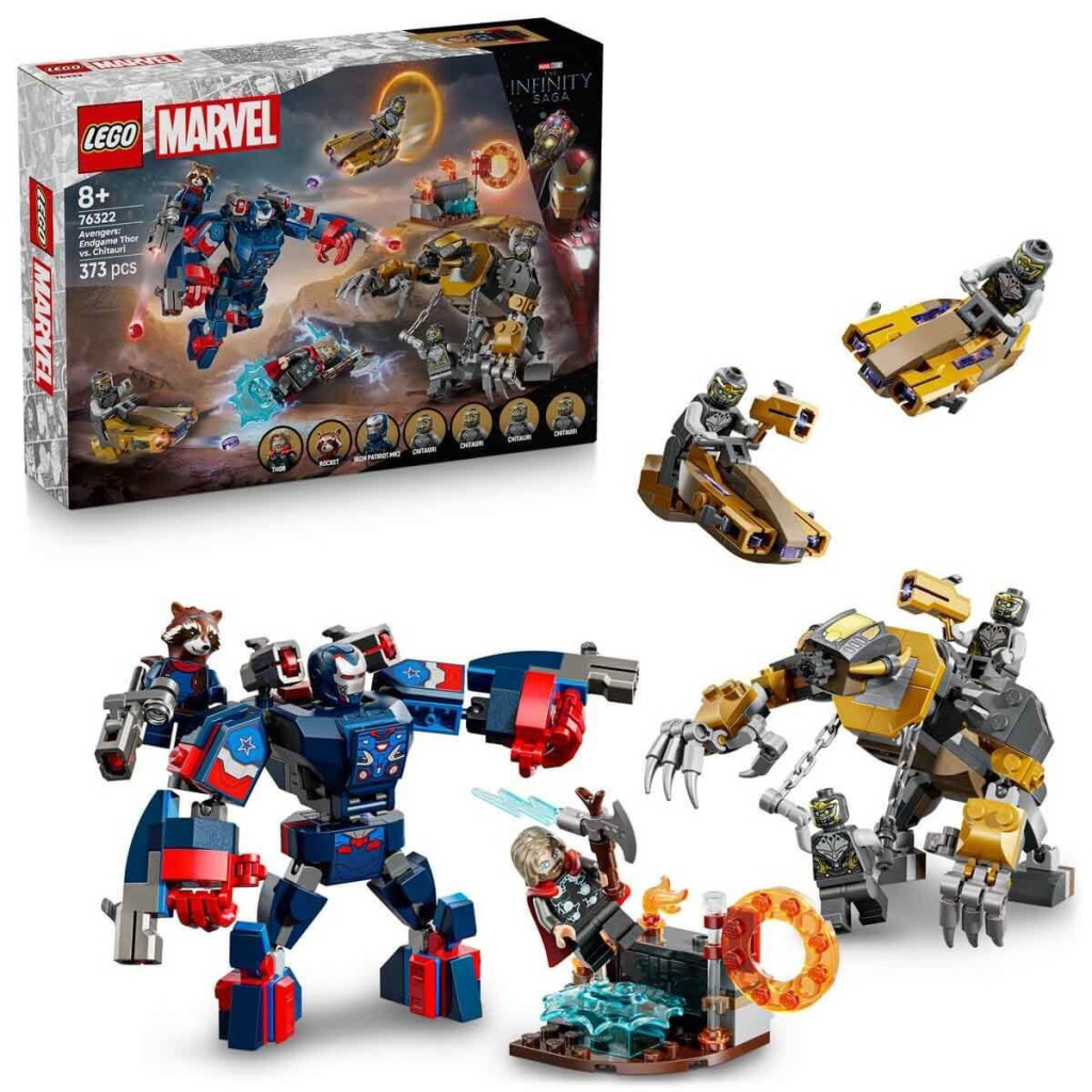 Nessiworld 76322 Lego Marvel Avengers: Endgame Thor, Chitauriye K Nessiworld 76322 Lego Marvel Avengers: Endgame Thor, Chitauriye K