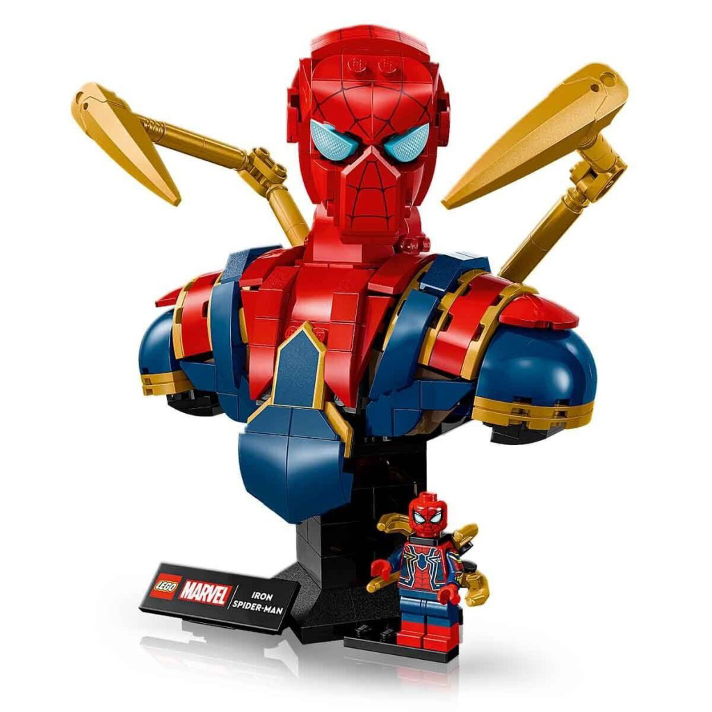 Nessiworld 76326 Marvel Iron Örümcek Adam Büstü 379 parça +18 yaş