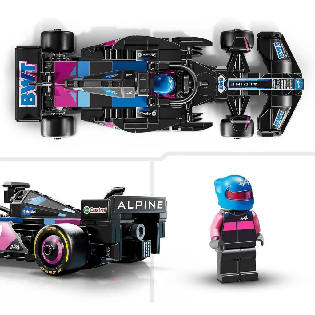 Nessiworld 77248 Lego Speed Champ.BWT Alpine F1 Team A524 258 par