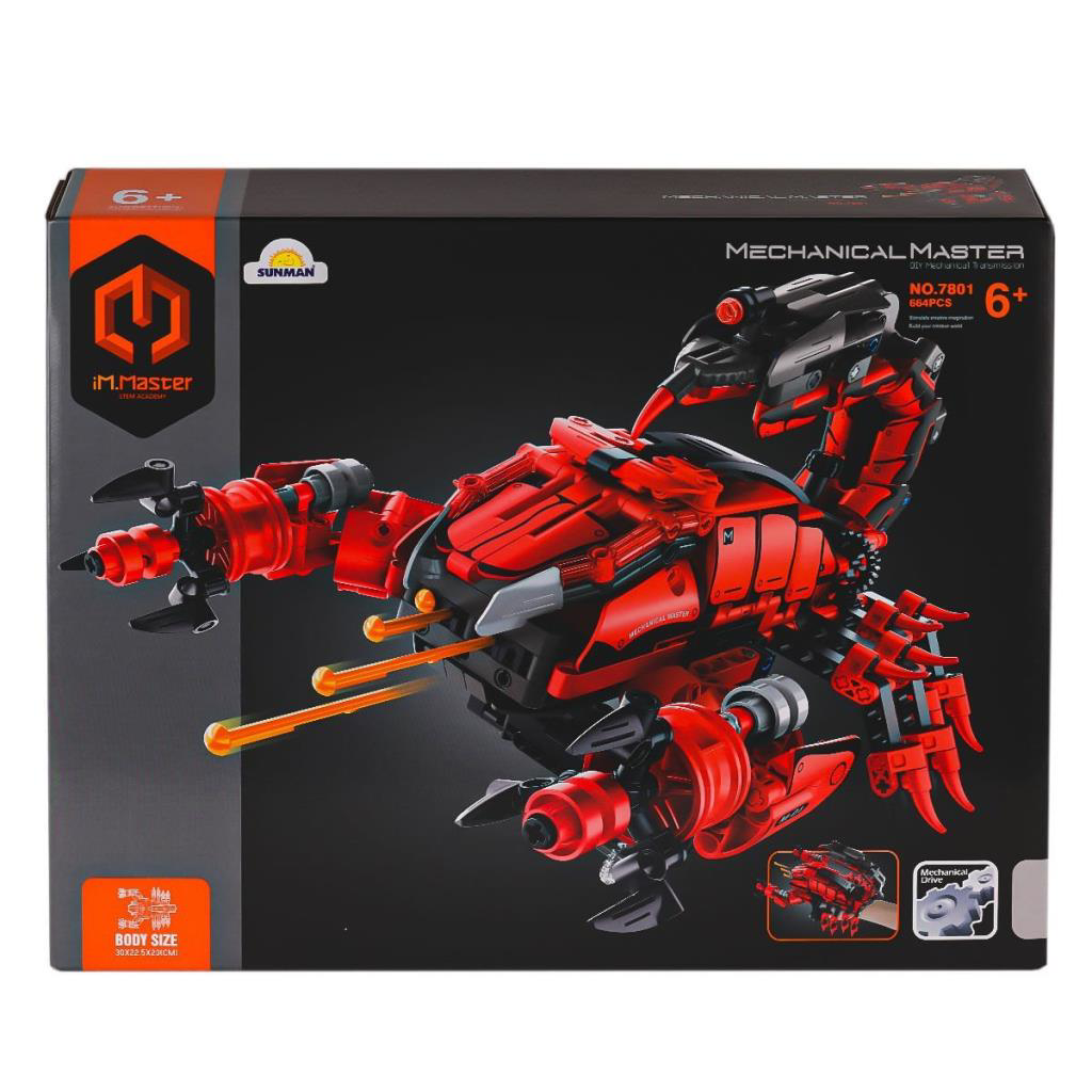 Nessiworld 7801 IMM Master Blokları Akrep El Silahı Kırmızı 664 P Nessiworld 7801 IMM Master Blokları Akrep El Silahı Kırmızı 664 P