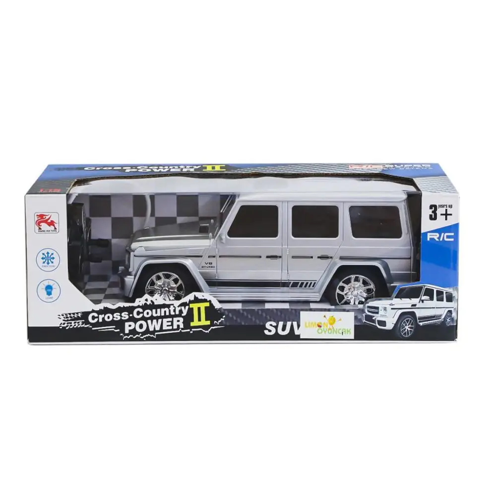 Nessiworld 8578-2A Kumandalı Şarjlı Jeep Cross Country -Limon Oyu