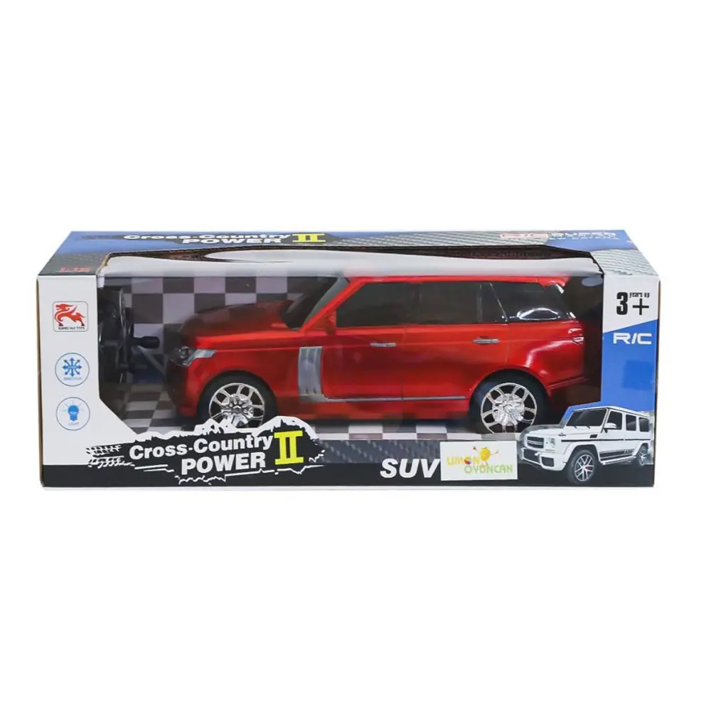 Nessiworld 8578-2A Kumandalı Şarjlı Jeep Cross Country -Limon Oyu