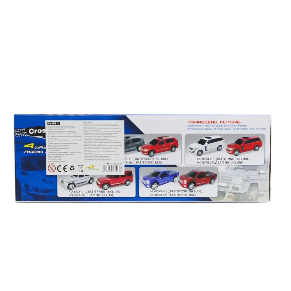 Nessiworld 8578-2A Kumandalı Şarjlı Jeep Cross Country -Limon Oyu
