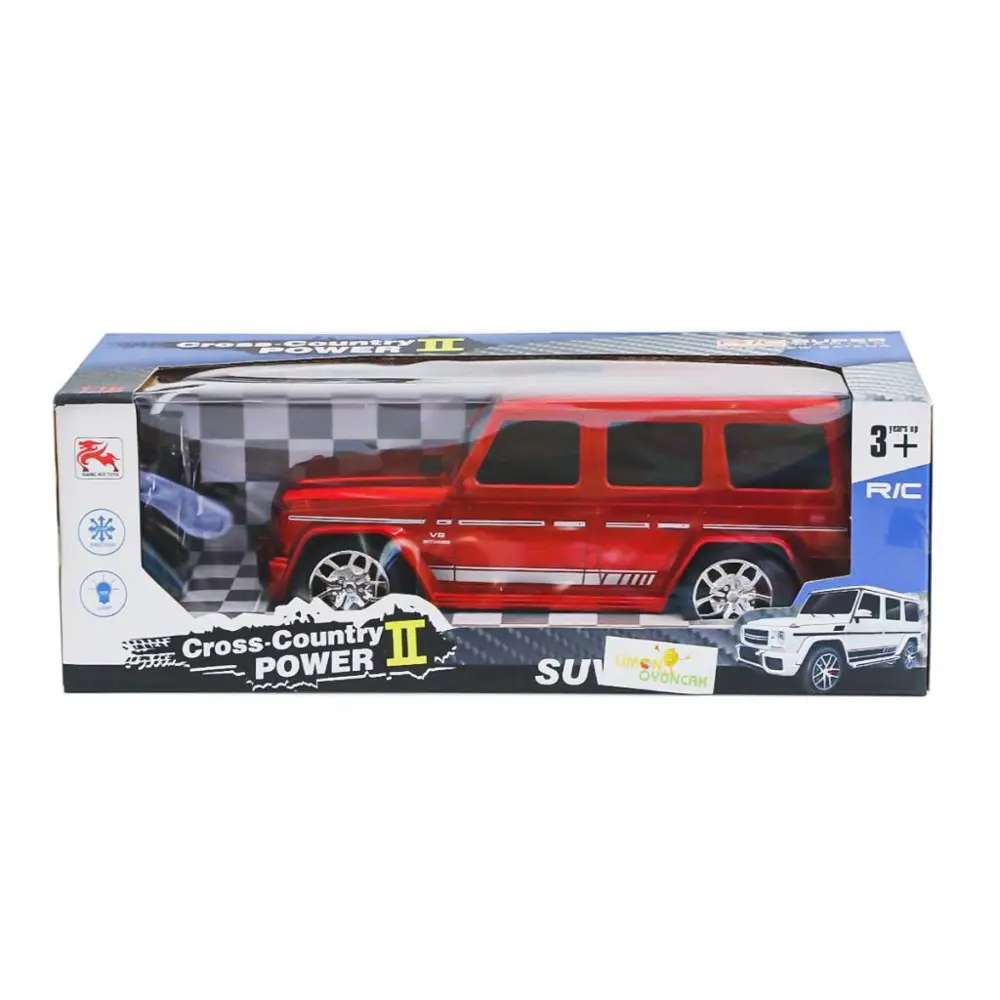 Nessiworld 8578-2A Kumandalı Şarjlı Jeep Cross Country -Limon Oyu
