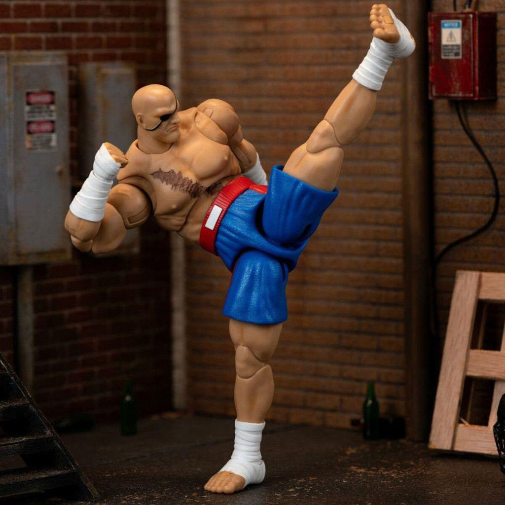 Nessiworld 9335171314R00 Street Fighter II Sagat 7 5Figure Nessiworld 9335171314R00 Street Fighter II Sagat 7 5Figure