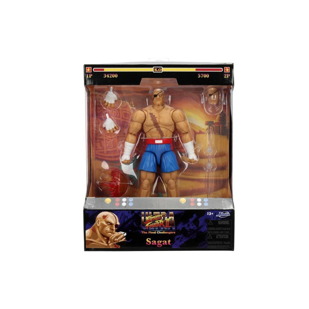 Nessiworld 9335171314R00 Street Fighter II Sagat 7 5Figure Nessiworld 9335171314R00 Street Fighter II Sagat 7 5Figure