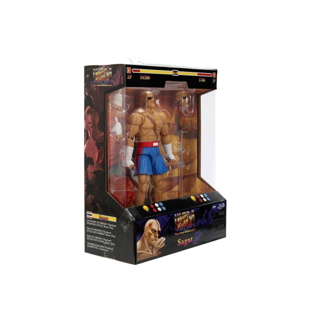 Nessiworld 9335171314R00 Street Fighter II Sagat 7 5Figure Nessiworld 9335171314R00 Street Fighter II Sagat 7 5Figure