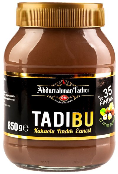 Nessiworld Abdurrahman Tatlıcı Tadıbu Kakaolu Fındık Ezmesi 850 G Nessiworld Abdurrahman Tatlıcı Tadıbu Kakaolu Fındık Ezmesi 850 G