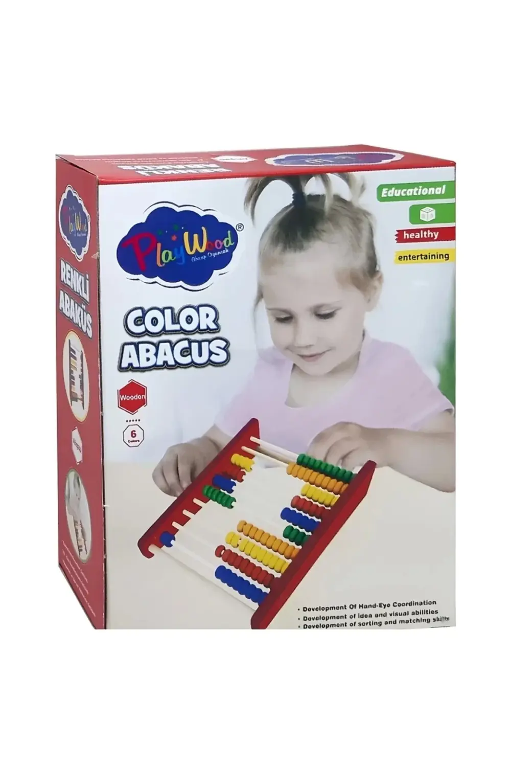 Nessiworld Ahşap Renkli Abaküs ONY-399