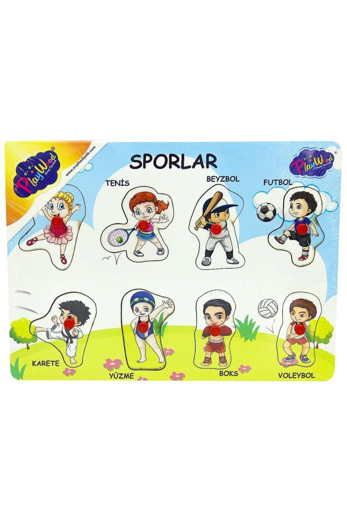 Black Space Nessiworld Ahşap Tutmali Sporlar Yapboz