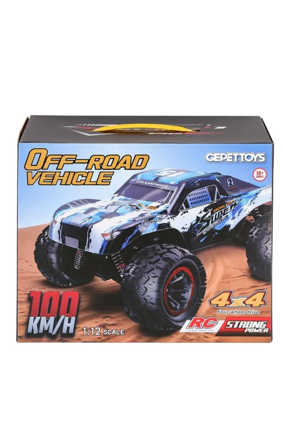 Nessiworld AJ22-20 Kumandalı 1:12 70 km/h Off Road Araba 4x4