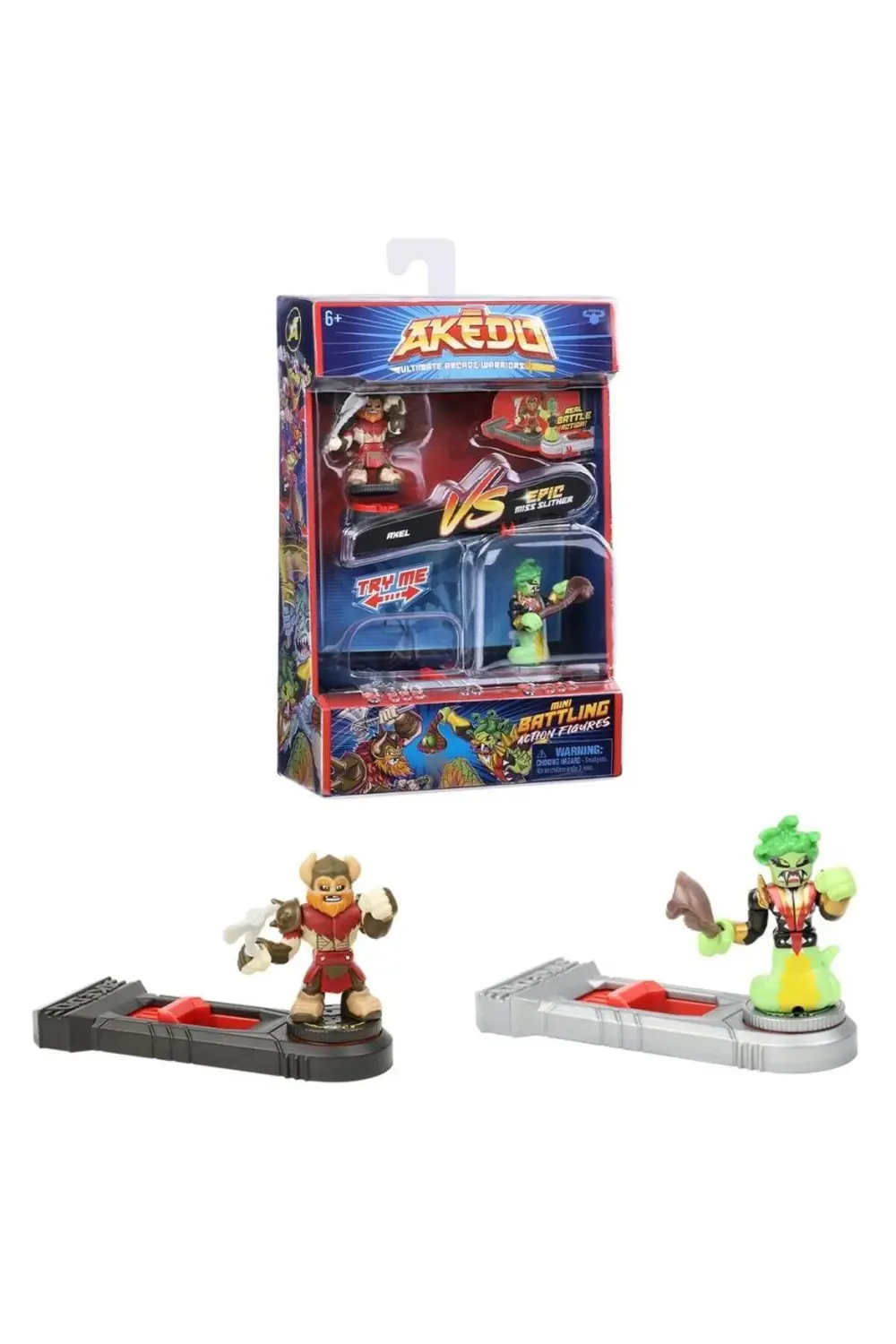 Nessiworld AKE01000 Akedo 2li Figür Paket - 14216