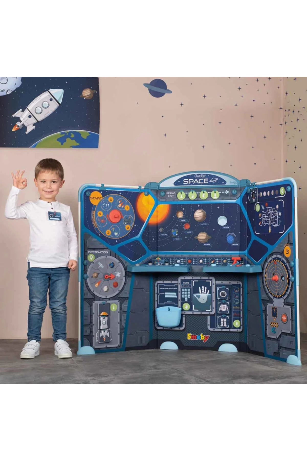 NessiWorld Aksesuarlı Uzay İstasyonu Oyun Seti 7600390100