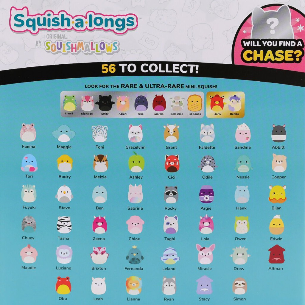 Nessiworld AL0001 Squish a longs 2 Figür + Yüzük Sürpriz Paket Se Nessiworld AL0001 Squish a longs 2 Figür + Yüzük Sürpriz Paket Se