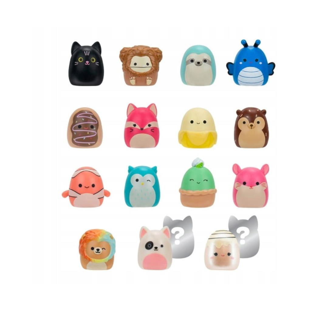Nessiworld AL0029 Squish a longs 14 Figür + Yüzük Set Seri 1 Nessiworld AL0029 Squish a longs 14 Figür + Yüzük Set Seri 1